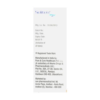 SOLITEN Oral Solution 60ml - Bladder And Prostate Disorders-Dru