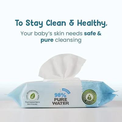 Mother Sparsh 98% Water Based Wipes 80's - Diapers & Wipes