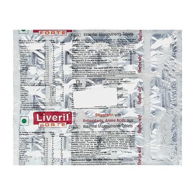 Liveril Forte Tablet 15'S - Liver Disease
