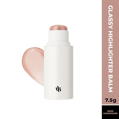 FAE Beauty Mirror Glaze - Glass Balm Illuminator, for High-Shine, Glassy Glow, Shade - Lunar 7.5 gm - Highlighters & Illuminators