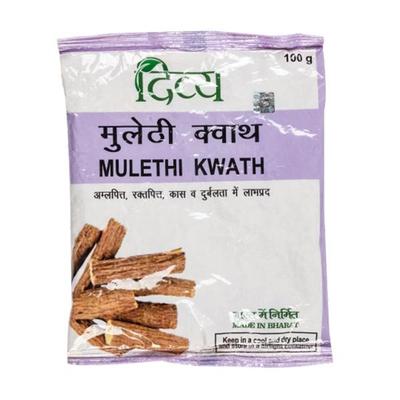 Patanjali Mulethi Kwath Powder 100 gm - Speciality Medicines