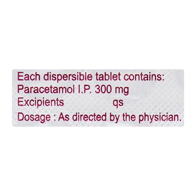 Medomol 300mg Distab 15'S - Fever-Ana