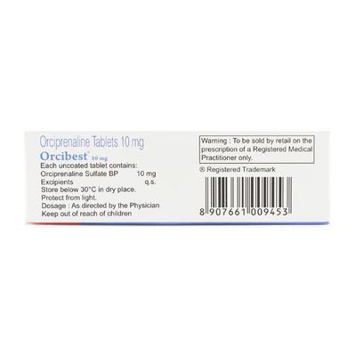 ORCIBEST 10mg Tablet 15's - Asthma/COPD-Ast