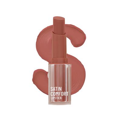Swiss Beauty Satin Comfort Lipstick-Barely Nude 3 gm - Lipsticks