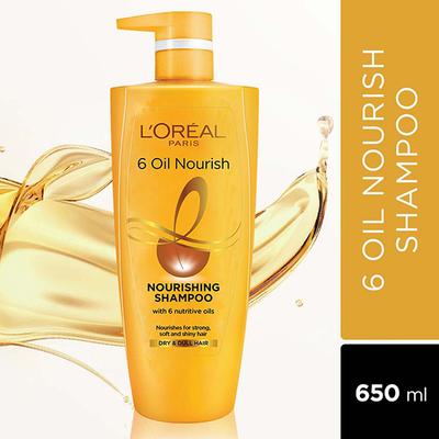 L'Oreal Paris 6 Oil Nourish Shampoo 704 Gm - Shampoos