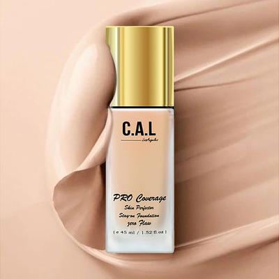 CAL Losangeles Pro Coverage Skin Perfector Stay On Foundation Natural Beige 45 ml - Foundation