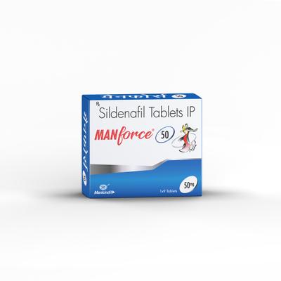 Manforce 50 Tablet 9's - Impotence/Erectile Dysfunction (Ed)
