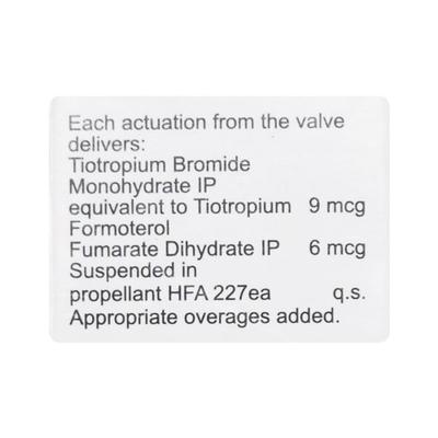 Aerotrop F with Dose Counter 180Md Inhaler 12.6g - Asthma/COPD-Ast