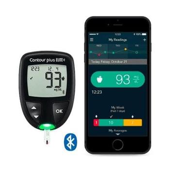 Contour Plus Elite Blood Glucose Monitor with Free Strips 25's - Blood Glucose Monitors/Test Strips