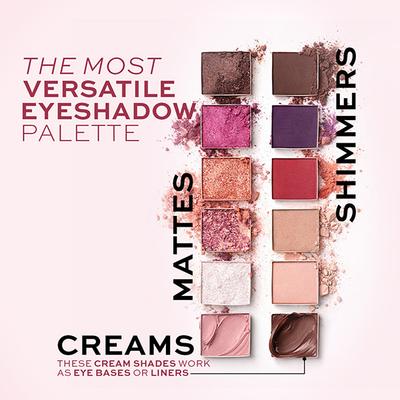 Makeup Revolution The Cherry Icon Rich Berry Eyeshadow Palette 8.4 gm - Eyeshadow, Bases & Primers