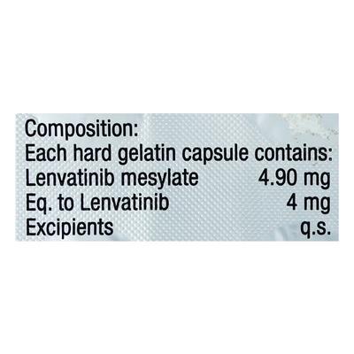 LENRIS 4mg Capsule 10's - Cancer Oncology-Tar