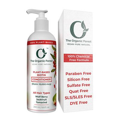 Organic Forest 10,000 Mcg Hair Growth Biotin Conditioner 200 ml - Conditioners