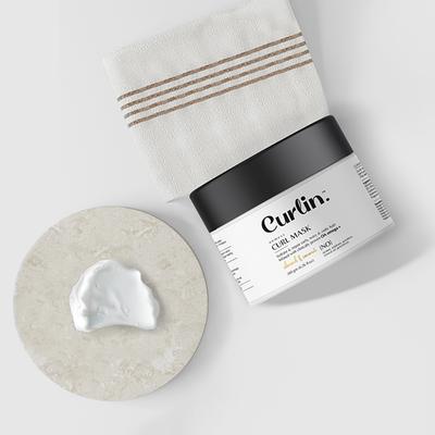 Curlin Unmess Curl Mask 200 gm - Hair Masks & Packs