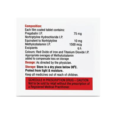 Dubinor Tablet 10'S - Neuropathic Pain-Dru