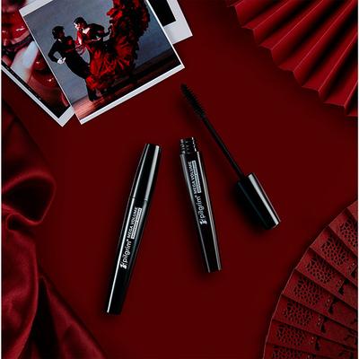 Pilgrim Mega Volume Waterproof Mascara High-definition Volume Smudge-proof Black Passion-02 5 ml - Mascaras