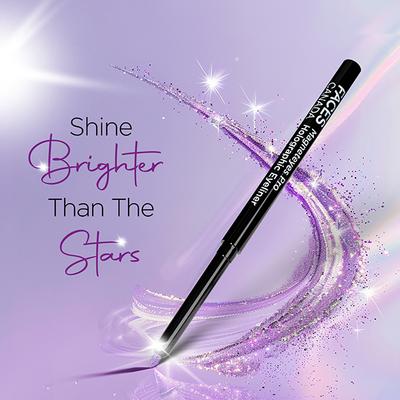 Faces Canada Magneteyes Pro Holographic Eyeliner - Purple Rain 03 0.25 gm - Eyeliners