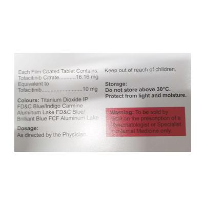 TOFE 10 Tablet 10's - Rheumatoid Arthritis-Dis