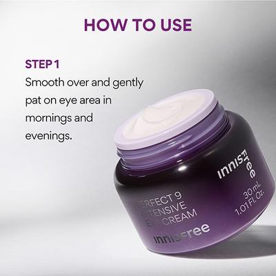 Innisfree Perfect 9 Intensive Anti Aging Eye Cream 30 ml - Under Eye Creams & Serums