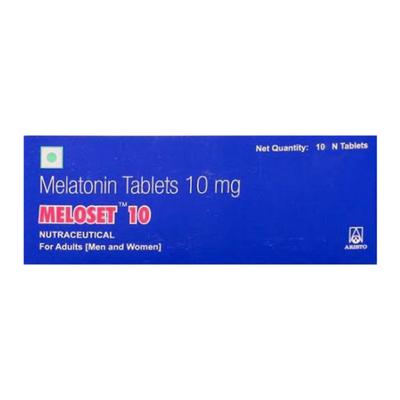 MELOSET 10 Tablet 10's - Supplements-Sup