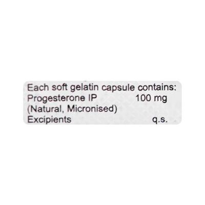 Naturogest 100mg Capsule 10'S - Hormonal Therapy-Oes