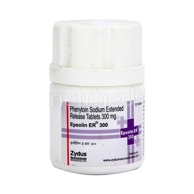 Epsolin ER 300mg Tablet 30'S - Epilepsy/Convulsion-Ant