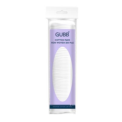 GUBB Cotton Pads Non-Woven - 80 Pieces 45 gm - Cotton Balls