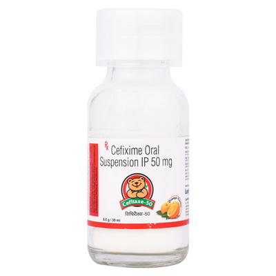 Cefitaxe 50 Orange Flavour Oral Suspension 30ml - Bacterial Infections-Cep