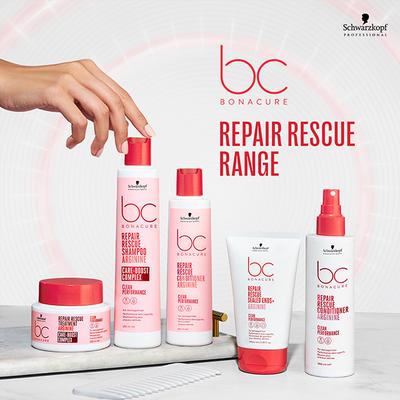 Schwarzkopf Professional Bonacure Repair Rescue Shampoo with Arginine and Vegan Keratin 250 ml - Shampoos