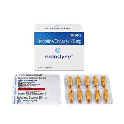 ERDOSTYNE 300mg Capsule 10's - General-P