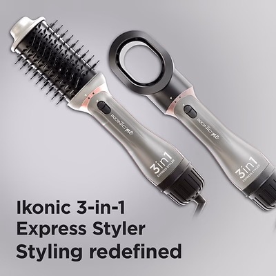 Ikonic Me 3in1 Express Styler - Grey 1's - Multi-Stylers