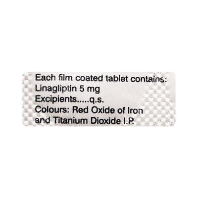 LINANAT 5 Tablet 10s's - Diabetes-Ant