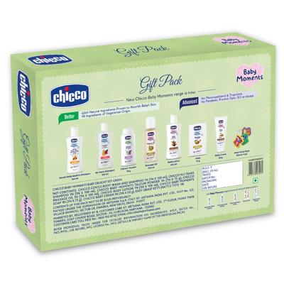 Chicco Baby Moments Baby Delight Set Green 100 gm - Creams, Lotions & Oils