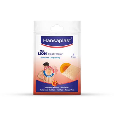 Hansaplast Lion Heat Plaster 4's - Bandages & Dressings