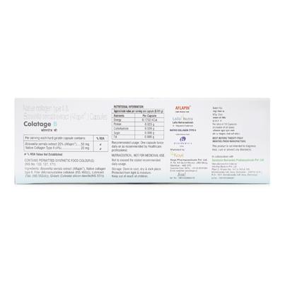 Colatage B Capsule 10'S - Supplements-Sup
