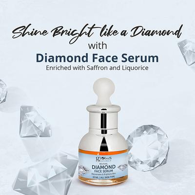 Globus Naturals Revival Diamond Shine Boosting & Anti Ageing Face Serum, 30ml each 2's - Face Serum