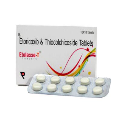ETOLASSE T Tablet 10's - Pain relief-Nsa