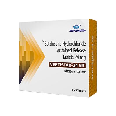 VERTISTAR 24 SR Tablet 7's - Vertigo-Ant