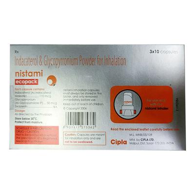 NISTAMI ECOPACK Capsule 3x10's - Asthma/COPD-Ast