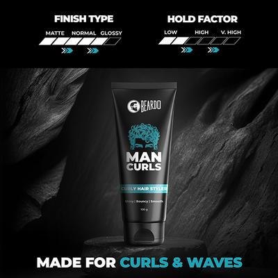 Beardo Man Curls Curly Hair Cream 100 g - Multi-Stylers