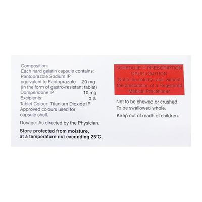 PANTOP D Capsule 15's - Ulcer/Reflux/Flatulence-Aaa