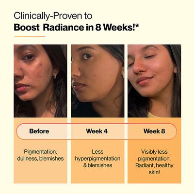 Setu Skin Renew - 15 Effervescent Tablets, Glutathione With Vitamin C, Gluta Fizz, Orange Flavour 1's - Calcium And Minerals