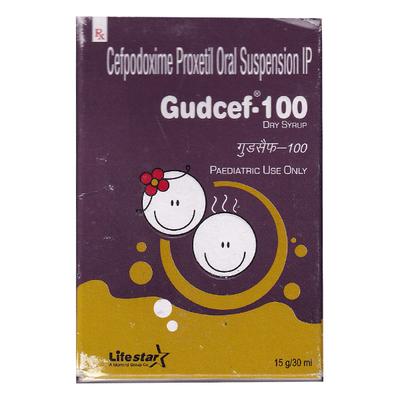 Gudcef 100mg Dry Syrup 30ml - Bacterial Infections-Cep