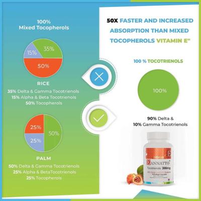 Wellness Extract Delta Gold Eannatto 300 mg Tocotrienols Softgel Capsule 30's - Vital Health