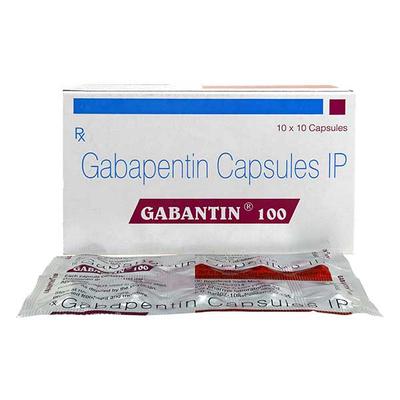 Gabantin 100mg Capsule 10'S - Epilepsy/Convulsion-Ant