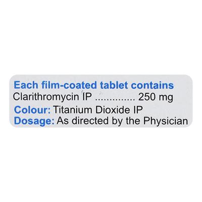 ZOCLAR 250mg Tablet 4's (se) - Bacterial Infections-Mac