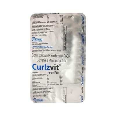 Curlzvit Tablet 10'S - Supplements-Vam
