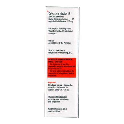 TOX 250mg Injection 1's - Bacterial Infections-Cep