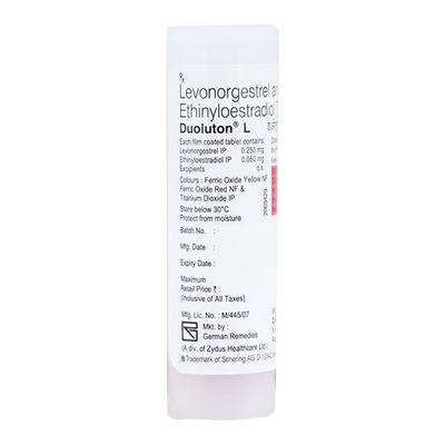 Duoluton L Tablet 21'S - Contraception-Ora