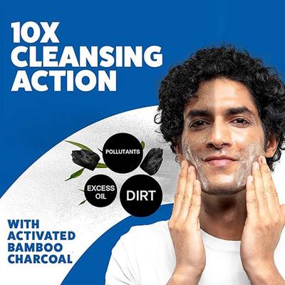 Bombay Shaving Company Charcoal Face Wash, Fights Pollution and Acne, Oil Control 150 gm - Face Washes