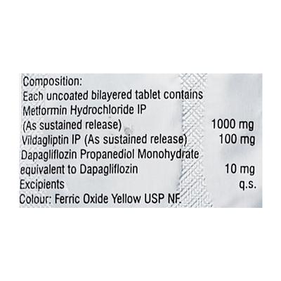 ZOMELIS DM FORTE Tablet 10's - Diabetes-Ant